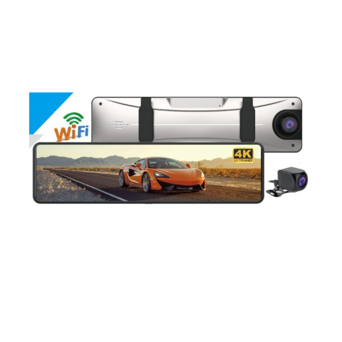 12 بوصة 4K 1080P واي في GPS صوت