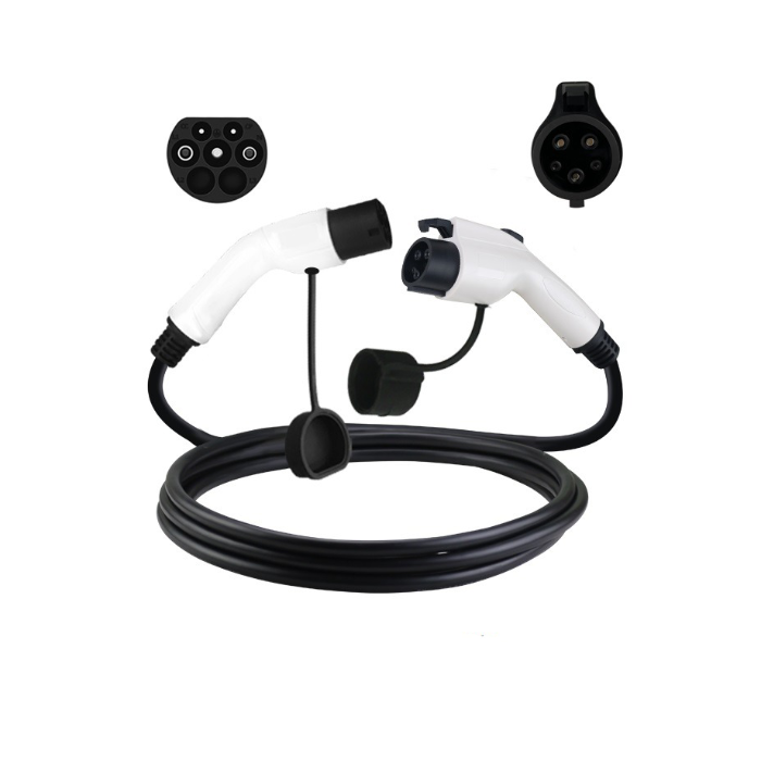 Type 2 to Type 1 Cable - Single Phase 32A