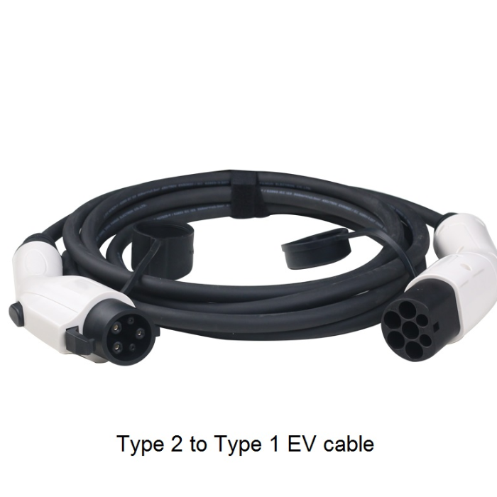Type 2 to Type 1 Cable - Single Phase 32A