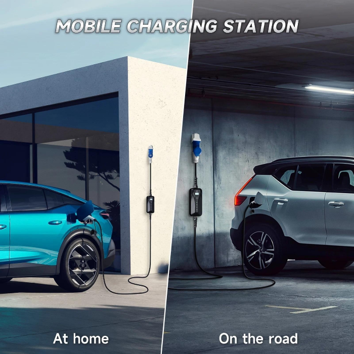 GBT Portable EV Charger, 7kw, 5m