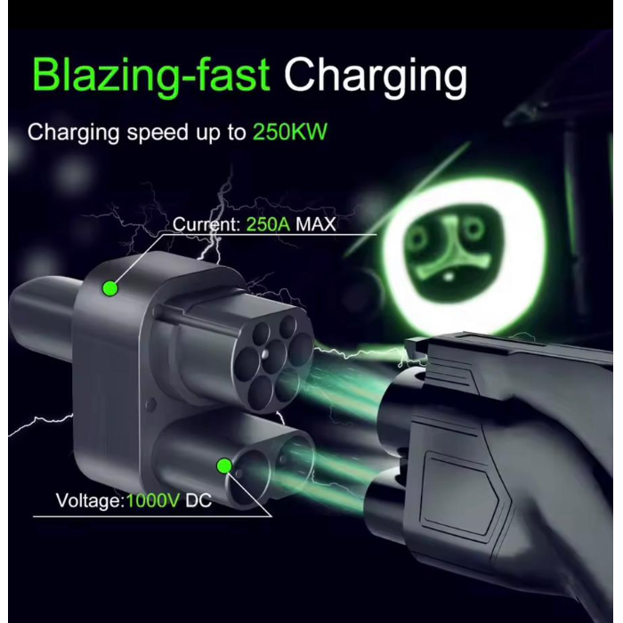 EV Charging Adapter CCS2 to Tesla