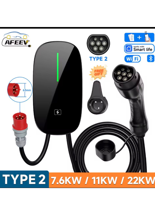 AC CHARGER 22KW TYPE 2